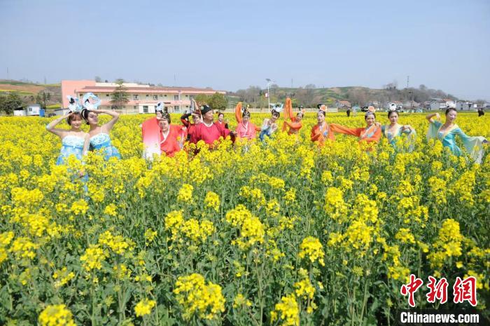 2025最美油菜花海汉中旅游文化节在陕西勉县启幕
