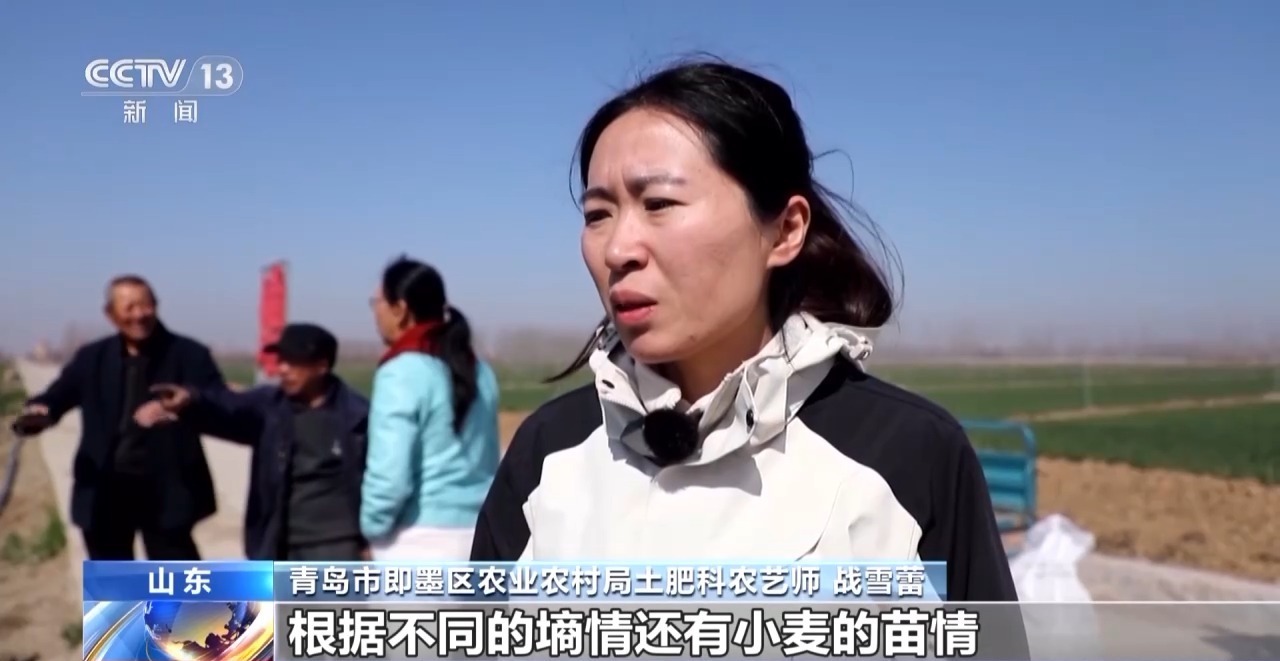 水肥“精准投喂” 全国各地用科技浇出冬小麦好苗情