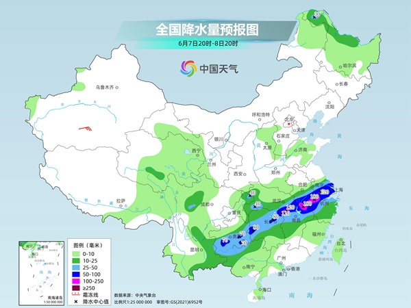 6小时降雨量破百！新一轮降雨来势汹汹，暴雨+强对流预警同时生效
