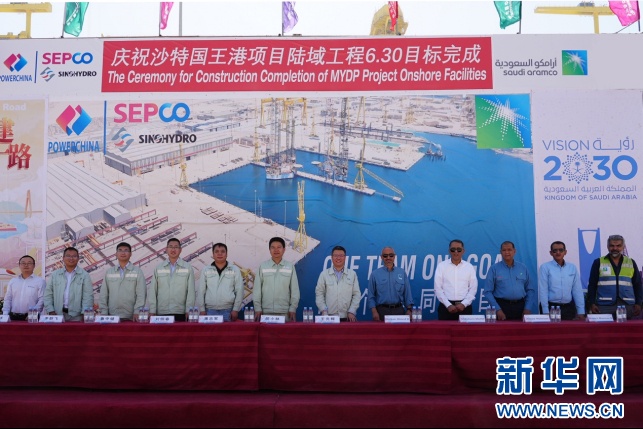 中企参建的沙特国王港项目陆域工程全面完成