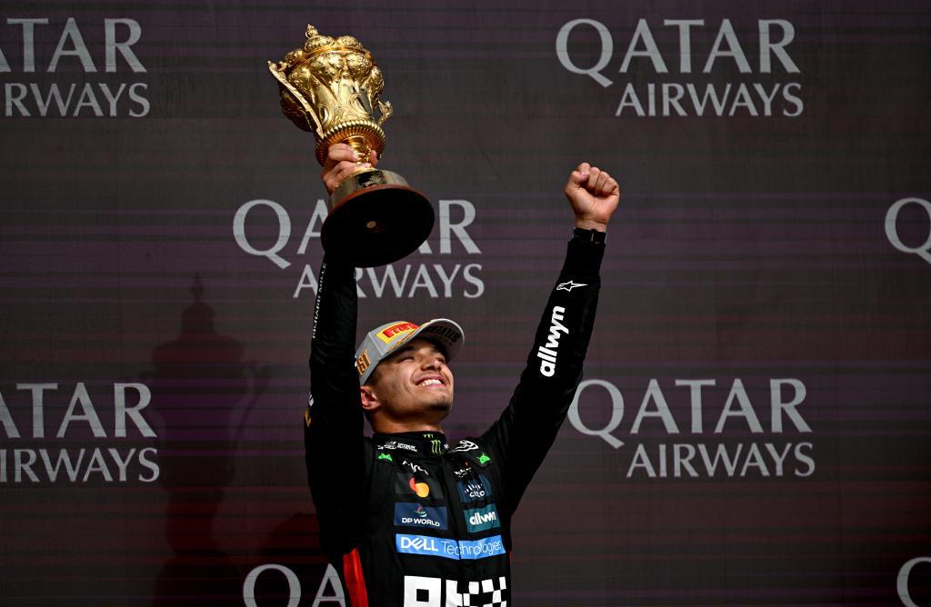 F1英国大奖赛阴晴莫测 迈凯轮车手诺里斯夺冠