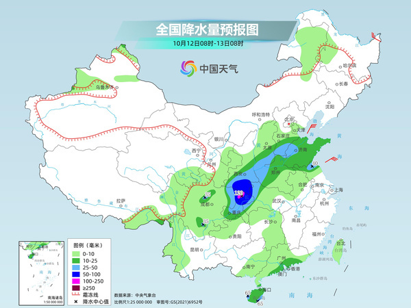 陕西山西等地需警惕叠加降雨致灾 南方秋老虎盛行局地可达38℃