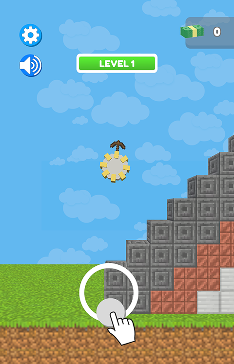 钻石挖掘机小游戏广州北京开发app