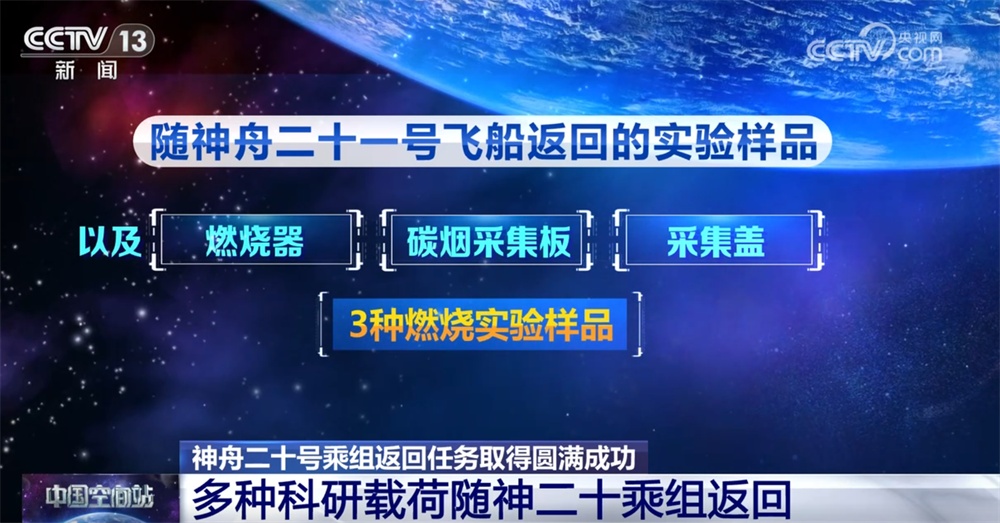 大批空间科学实验样品随神二十乘组返回 都有啥？108秒快速了解→