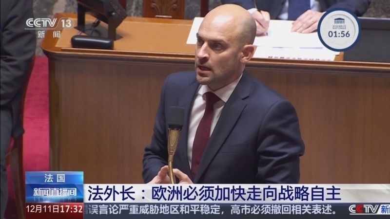 法外长：欧洲必须加快走向战略自主
